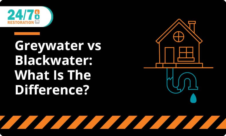 24/7 Restoration - Blog - Greywater vs Blackwater What Is The Difference